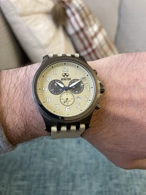 Reactor Quantum Gunmetal Watch 46306 Quartz Military 45mm Swiss Movt - Image 1 of 4