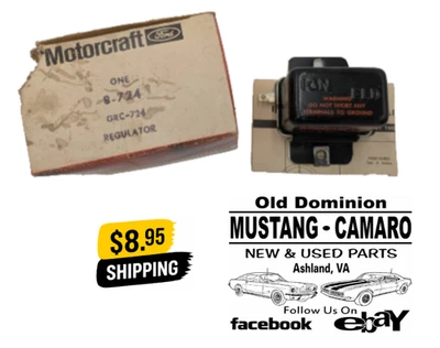 Regulador alternador 12V Nos Motorcraft 8-724 - Imagem 1 de 4
