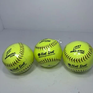 Nuevo Worth Pro Comp Hot Dot C-Lok Compresión Certificado EE. UU. Softbol Lote De 3 - Imagen 1 de 5