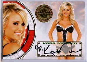 2012 Benchwarmer Bench Warmer Vegas Baby Kara Monaco AUTO - Picture 1 of 1