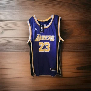 NWT Lebron James Los Angeles Lakers Field Men's Jersey (54) 2XL - Picture 1 of 2