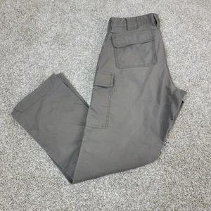 Pantalones cargo elásticos de lona marrón gris 34x32 BlackHawk para hombre - Imagen 1 de 6