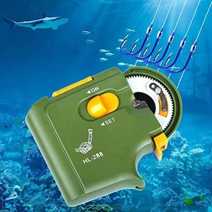 Black Green Fast Tying Device ABS Fishing Hook Binding Device Fishing Tools - Picture 1 of 9