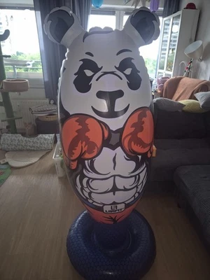LIVIFIT® Panda Boxsack - Aufblasbarer Boxsack - Inkl. Füllschlauch und Pumpe - Bild 1 von 4