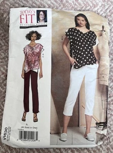 VOGUE Today’s Fit By Sandra Betzina Schnittmuster Lagenlook Top V1630 - Bild 1 von 3