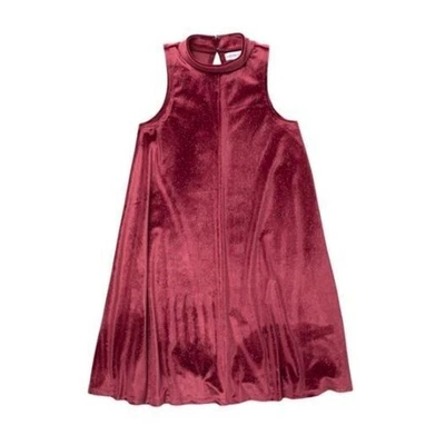 Harper Canyon Girls Mock Neck Sparkle Velour Dress in Red Grape XL(14/16) $69 - Image 1 of 4