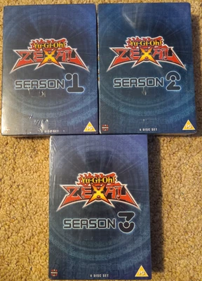 BRAND NEW Yu-Gi-Oh! Zexal Complete 18 DVD Box Set Season 1-3 Out Of Print & Rare - Image 1 of 4