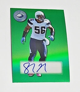 SHAWNE MERRIMAN 2025 Leaf Pro Set Metal Platinum Green Auto SP #d 3/5 - Picture 1 of 2
