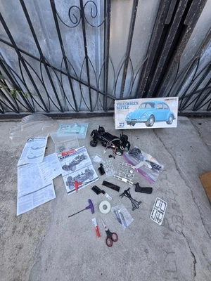 (COMO ESTÁ REPUESTOS) Tamiya 58572 VOLKSWAGEN BEETLE M-06 CHASIS 1/10  Foto 1 de 4