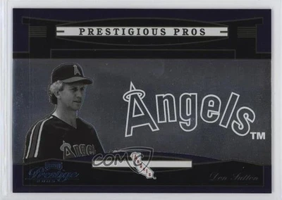 2005 Playoff Prestige Prestigious Pros Purple /200 Don Sutton #PP-39 HOF - Image 1 of 2