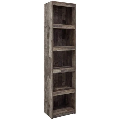 Signature Design by Ashley Derekson Engineered Wood Butcher Block Pier in Gray - Image 1 of 3