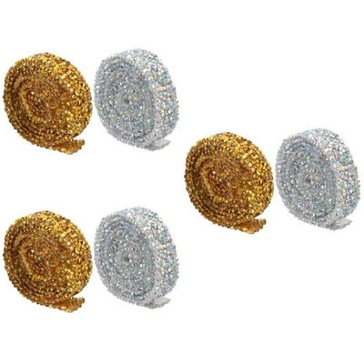  3 Count Dekobänder Selbstklebendes Strassband Bekleidungszubehör - Bild 1 von 4