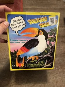 Talking Toucan Electronic Toy "Talk To Me I Can Repeat What You Say" UNTESTED - Picture 1 of 3