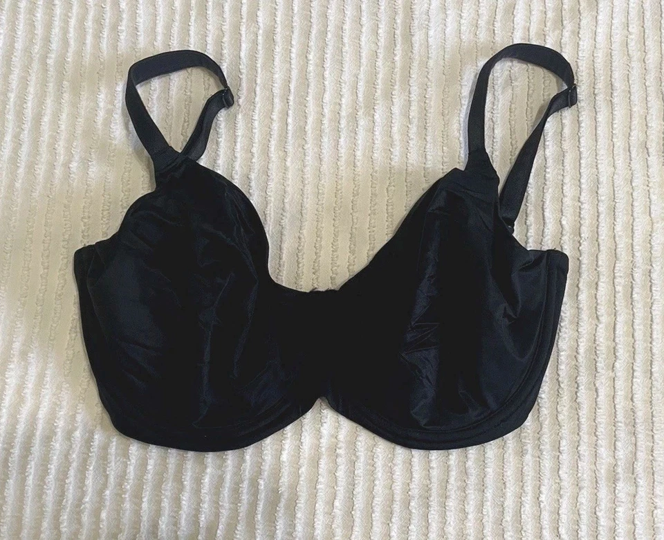 UK 30GG US 30J Black Panache Porcelain Elan Underwire Bra - Image 1 of 4