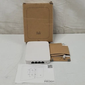 Cisco Meraki MR36-HW Cloud Managed WiFi 6 Indoor Access Point (READ PLEASE) - Afbeelding 1 van 9