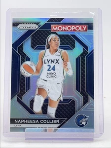 NAPHEESA COLLIER 2024-25 PRIZM WNBA MONOPOLY INSERT LIGHT BLUE /199 Q4689 - Picture 1 of 2