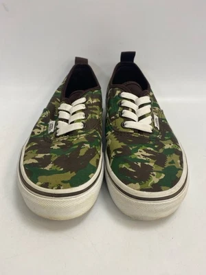 Vans TALLA 3 Verde Marrón/Crema Camuflaje Niños Zapatos y Botas Foto 1 de 3