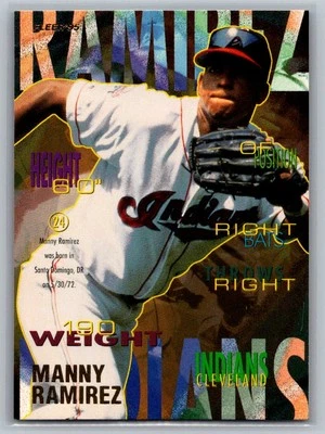 1995 Fleer #145 Manny Ramirez - Image 1 of 2