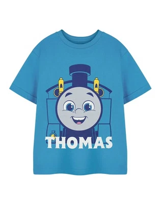 Thomas and Friends Blue Character Short Sleeved T-Shirt Boys - Image 1 of 4
