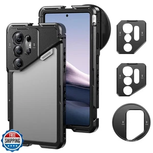 NEEWER S25 Ultra Phone Cage, Mobile Video Rig Phone Stabilizer with 67mm Filt - Picture 1 of 5