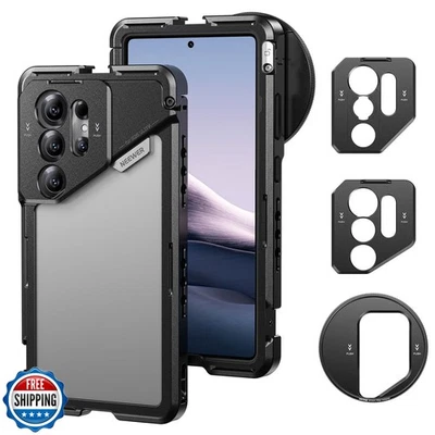 NEEWER S25 Ultra Handykäfig, Handy Video Rig Telefon Stabilisator mit 67mm Filt - Bild 1 von 4