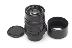 Carl Zeiss For Contax G Sonnar 2.8/90mm T Black With Hood - Picture 1 of 6