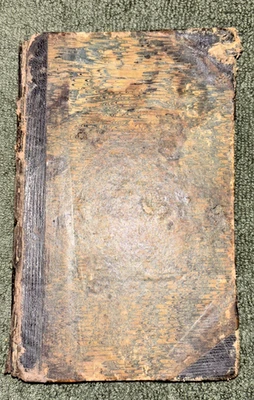 Antique 1818 Book: Liturgie oder Kirchen-Agende ~6.6" x ~4.25" x ~0.5" in German - Image 1 of 4