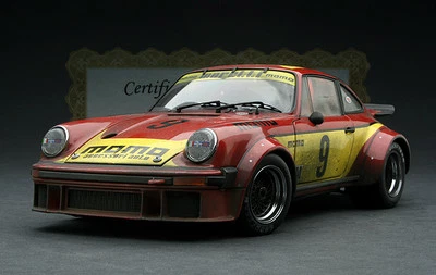 RACE WEATHERED | Exoto 1977 Momo Porsche 934 RSR | 1:18 | #RLG19095FLP - Image 1 of 4