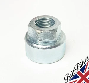 REAR WHEEL SPINDLE NUT FOR BSA A50 A65 - 68-6066 68-6100 37-2309 67-6031 - Picture 1 of 5