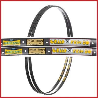 NOS MARTANO GRAND PRIX 80s RIMS 28" 700c 36H VINTAGE TUBULARS ROAD RACING GRAN - Image 1 of 4