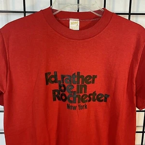 Vintage 1980's NEW YORK Super Soft Single Stitch T-Shirt By Sportswear Size M  - Picture 1 of 5