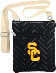 USC TROJANS CHEVRON STITCH BORSA A TRACOLLA - Foto 1 di 1