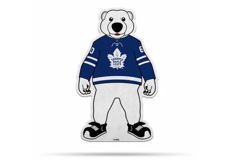 NEW TORONTO MAPLE LEAFS PREMIUM MASCOT PENNANT FANION SHAPE CUT LICENSED Cover