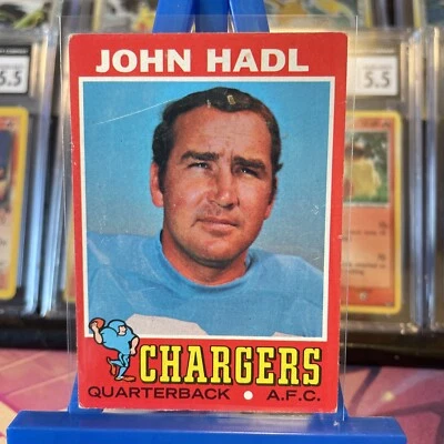 1971 Topps - #255 John Hadl - Image 1 of 4