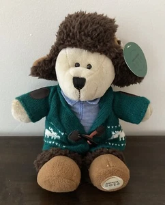 Starbucks 2016 Bearista Bear Plush Limited Ed Green Sweater Winter Barista NWT - Picture 1 of 4