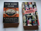 Vintage Lot of 2: Victor (1940-41) and Columbia (1948) Record Catalogs from 40's
