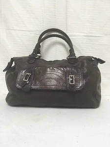 Desmo Italy purple leather purse bag shoulder bag - Picture 1 of 6