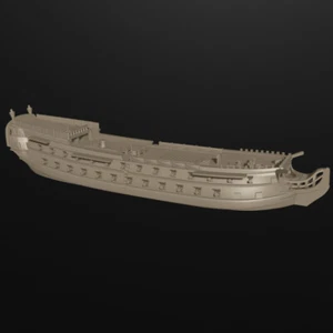 1/1200th Danish Razee Provesteen (52 guns), 1799-1801 - Picture 1 of 1