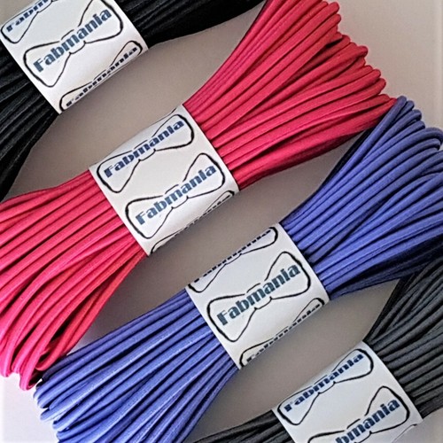 Round Elastic cord - stretch bungee cord - 2 mm diameter