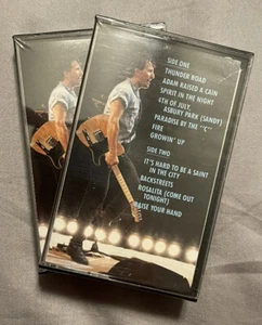 Bruce Springsteen & The E Street Band Live / 1975-85 Cassette Tapes 1 & 2 SEALED - Picture 1 of 7