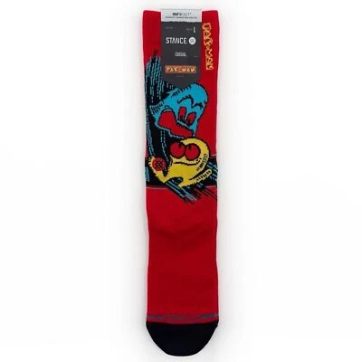 Носки Stance Pac-Man Crew Pacman Wake Waka Waka мужские большая видеоигра подарок 80-х - Изображение 1 из 4
