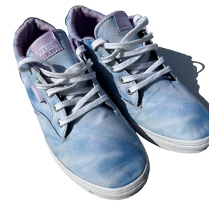 Women's Vans Size 8 Tie Dye Purple Blue Pastel - Bild 1 von 14