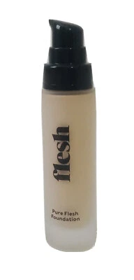 FLESH PURE FLESH LIQUID FOUNDATION  Vanilla 06 FULL SIZE  1.0 FL,OZ 30 ML NIB - Image 1 of 4