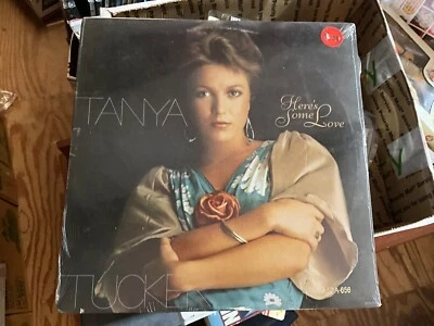 B-56 TANYA TUCKER Here’s Some Love - SEALED - MCA-656 - RECORD - COUNTRY - Image 1 of 4