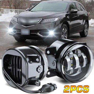 Par de luces antiniebla LED de repuesto para parachoques de conducción para Acura RDX 2010-2018 Foto 1 de 4