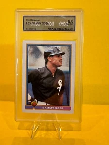 Sammy Sosa 1991 Bowman #350 USA Grading NM-MT 8 - Picture 1 of 1