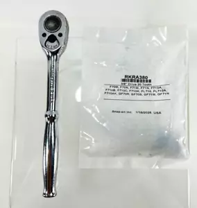 De Colección Snap-On F-70-R 3/8” Drive 7” Largo Cromo Trinquete Estándar con Nuevo Kit de Reparación - Imagen 1 de 11