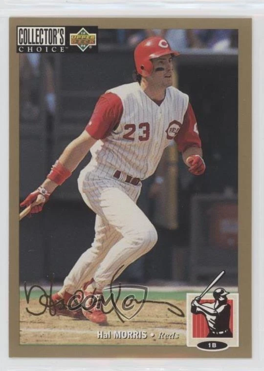 1994 Upper Deck Collector's Choice Gold Signature Hal Morris #482