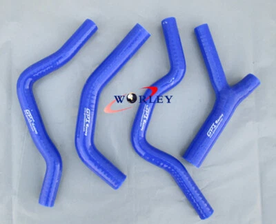 Manguera refrigerante radiador silicona para Honda CR500 CR500R 1985-1988 85 86 87 88 AZUL Foto 1 de 4