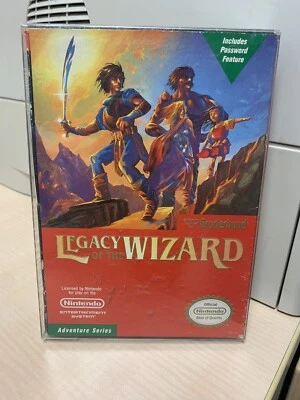 Legacy of the Wizard NES (Nintendo NES, 1989) CIB Authentic, Original Game & Box - Image 1 of 4